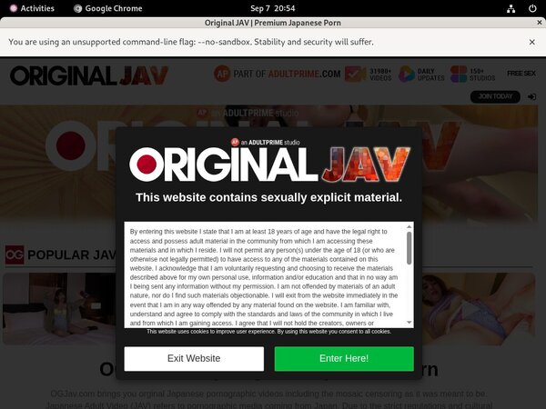 All Original JAV