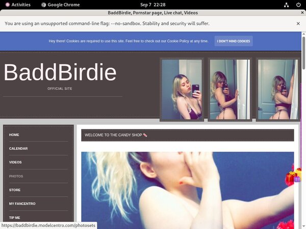 BaddBirdie With Master Card