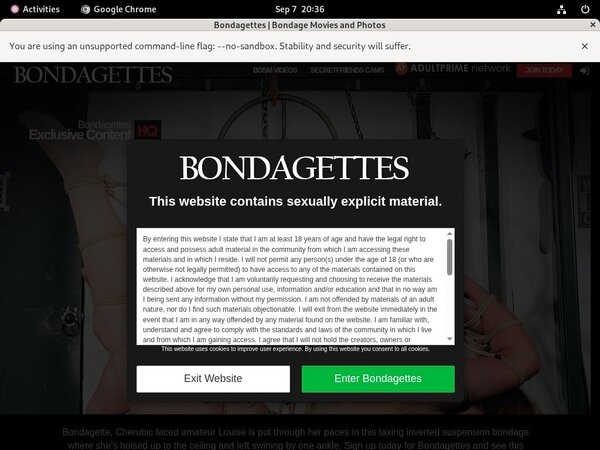 Bondagettes.com Free Logins 2018