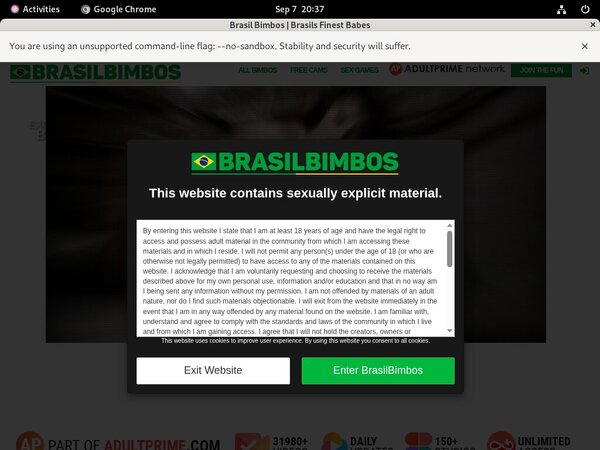Brasil Bimbos Login Generator
