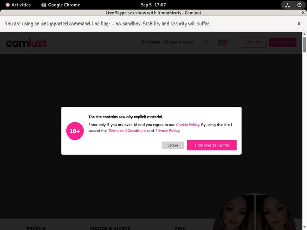 Camlust.com Premium Login