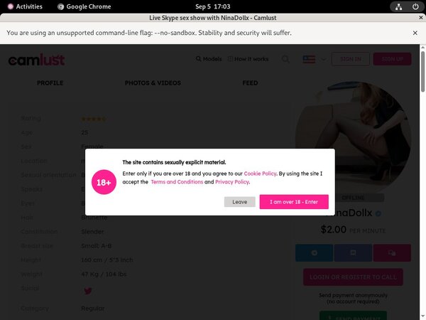 Camlust.com Subscription