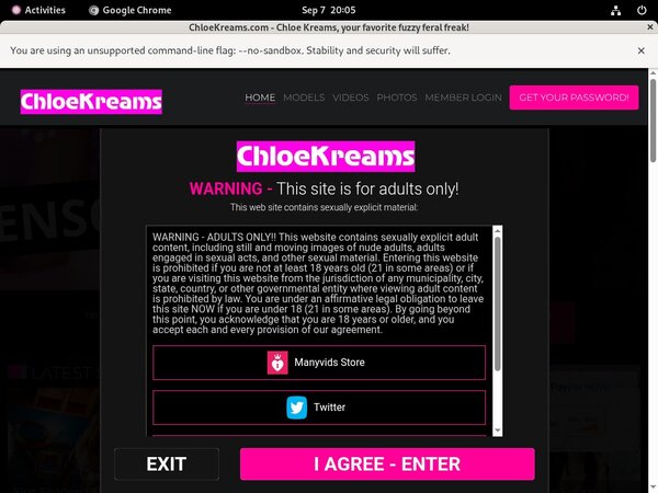 Chloe Kreams Wachtwoord Chloe Kreams Wachtwoord