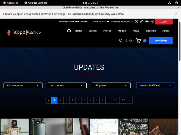 Clubropemarks With Bank Pay