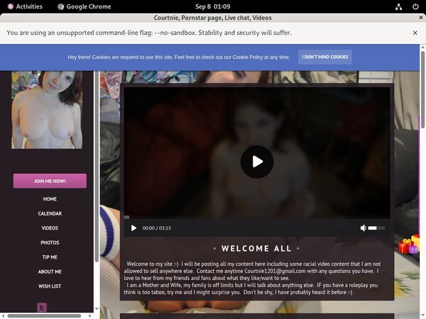 Courtnie.modelcentro.com Paysite Review
