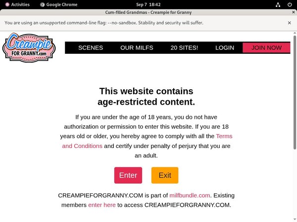 Creampie For Granny Order