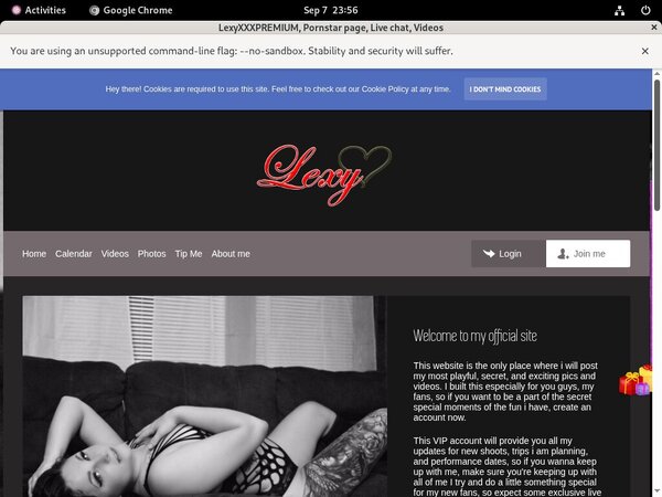 Daily Lexyo.modelcentro.com Account