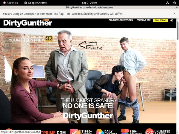 Dirty Gunther Paypal Option