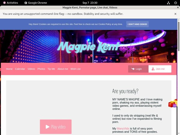 Free Account For Magpie Kent