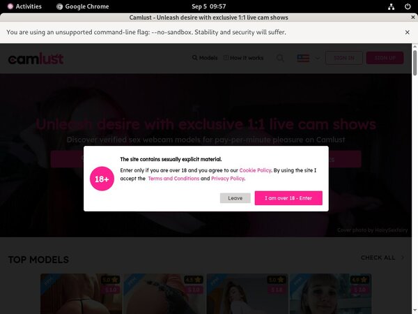 Free Camlust Discount Trial
