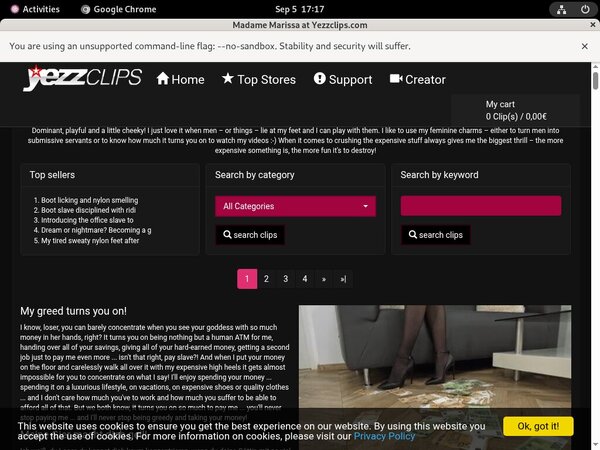 Free MadameMarissa Logins
