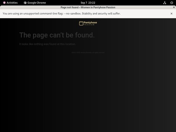 Free Pantyhosepassion Account Passwords