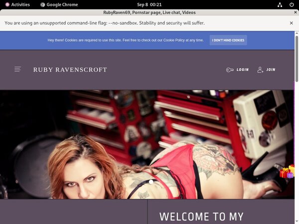 Free RubyRaven69 Membership Trial