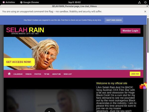 Free SELAH RAIN Membership Discount