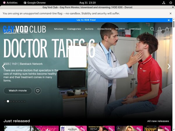 Gay Vod Club Updated Passwords