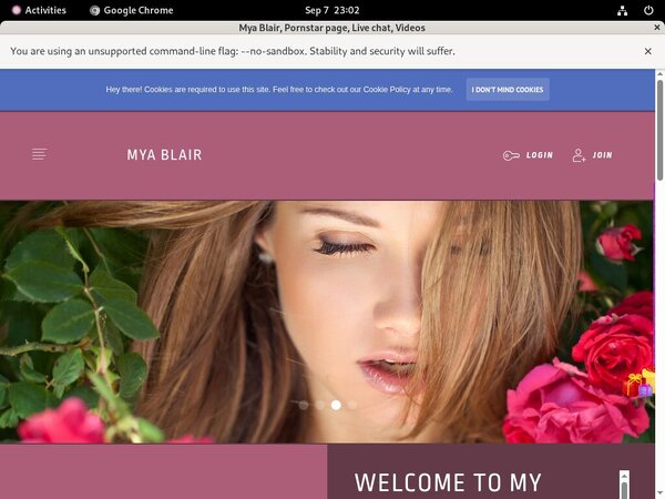Get A Free Mya Blair Account