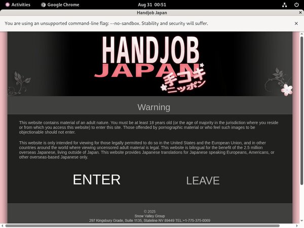 Handjob Japan Instagram