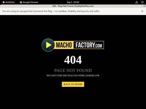 How To Get Macho Factory Account