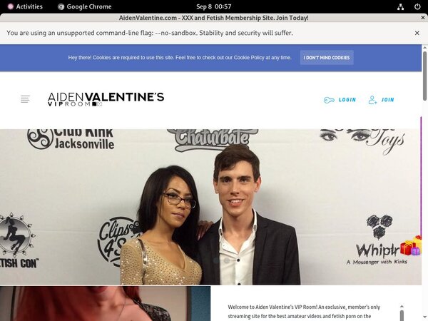 Join AidenValentine Gift Card