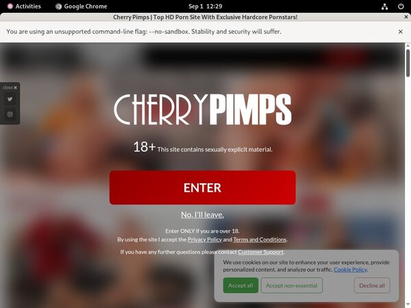 Join Cherry Pimps With Paypal