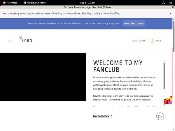 Joining Fattima.modelcentro.com