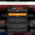 Latina Fuck Tour Member Account