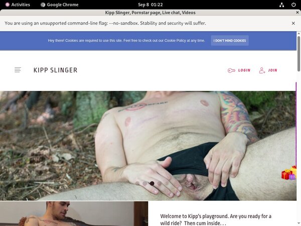 Login For Kipp Slinger