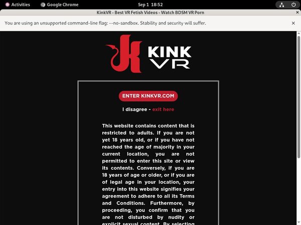 Login Kinkvr.com