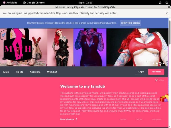 MistressHarley Premium Pass