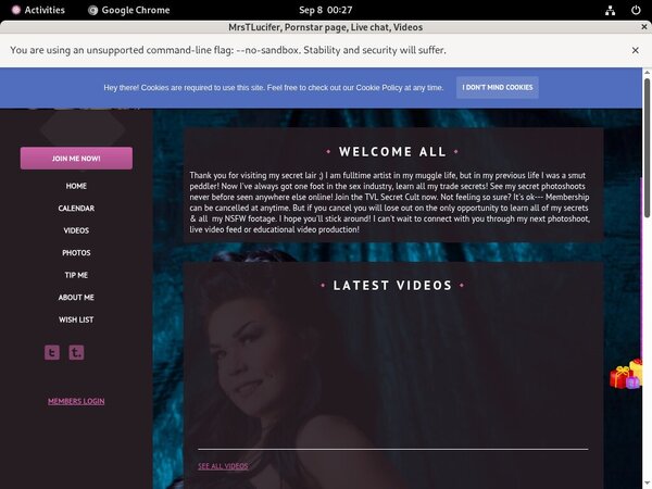 MrsTLucifer Promo Link Code