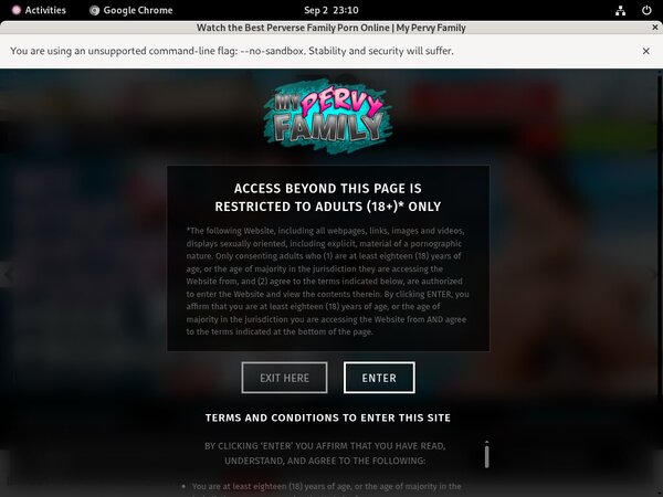 Mypervyfamily.com Network Discount