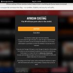 New Free African Casting Account