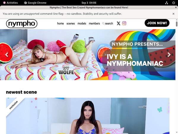 Nympho.com Account Paypal