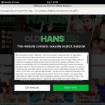 Old Hans Login Information