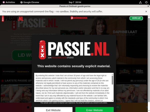 Passie Signup