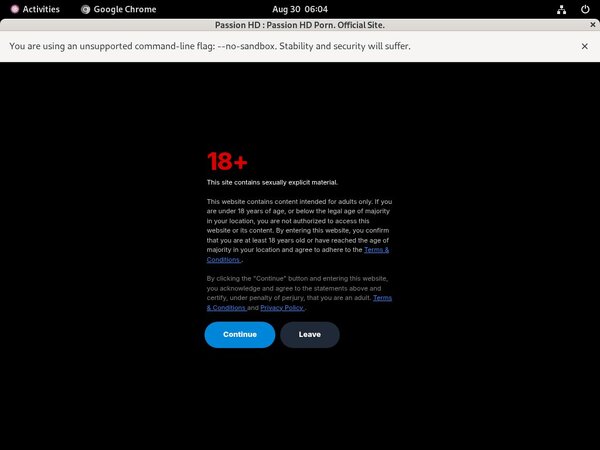 Passion HD Premium Account Login