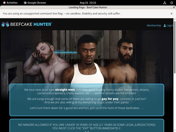 Passwords Beef Cake Hunter
