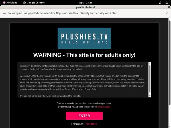 Plushies.tv Crear Cuenta