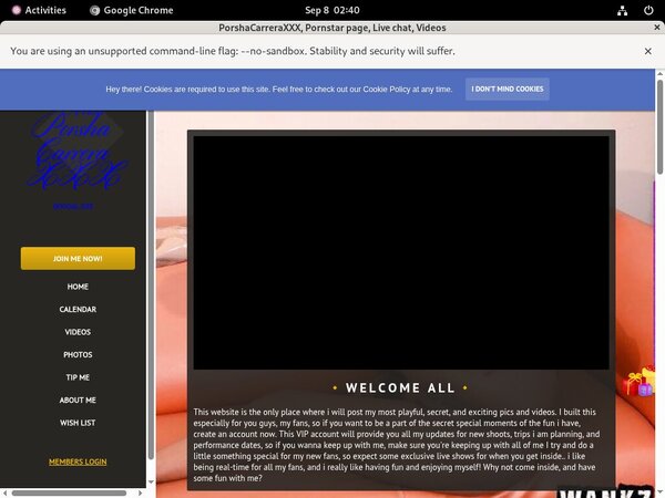 PorshaCarreraXXX Password And Login