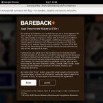 Premium Account Bareback Plus Free
