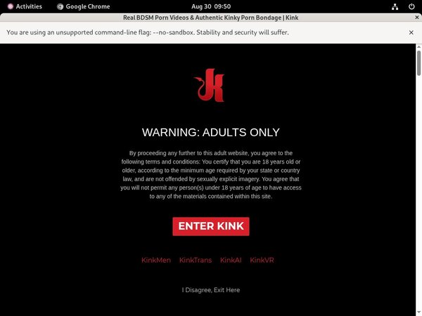 Promo Codes Kink