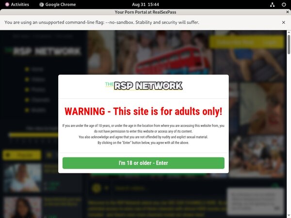 Real Sex Pass Renew