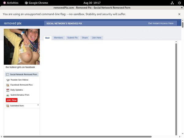 Removed Pix Websites
