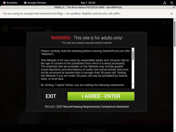 Seehimfuck.com Account Password