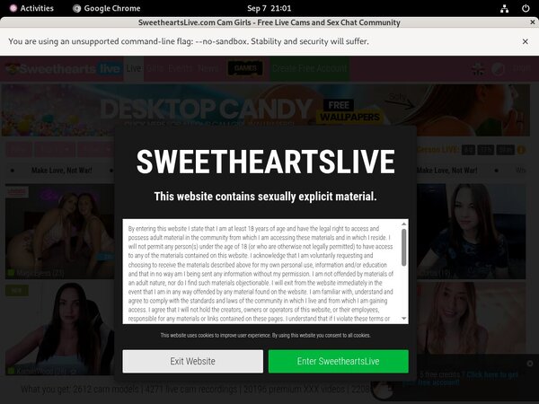 Sweethearts Live Free Id
