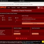 Trial Goddess Chanel Femdom Membership