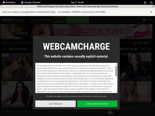 Webcamcharge Membership Plan