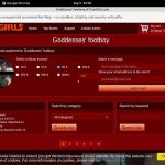 Working Goddesses Footboy Account