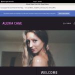 Alexiacage.modelcentro.com Wnu.com Page