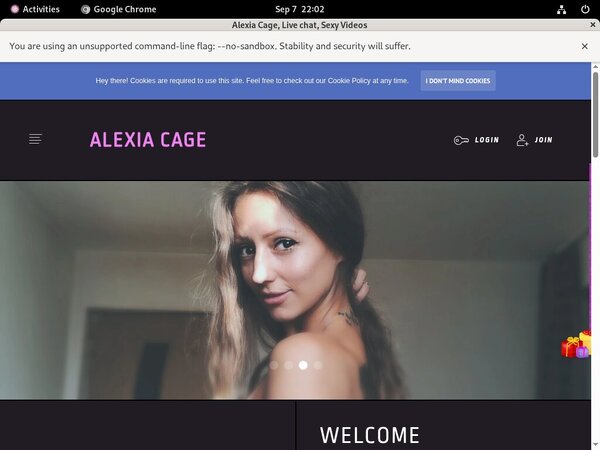 Alexiacage.modelcentro.com Wnu.com Page